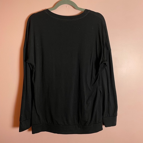 “MOM MODE” Black Crewneck Sweater - Picture 2 of 4